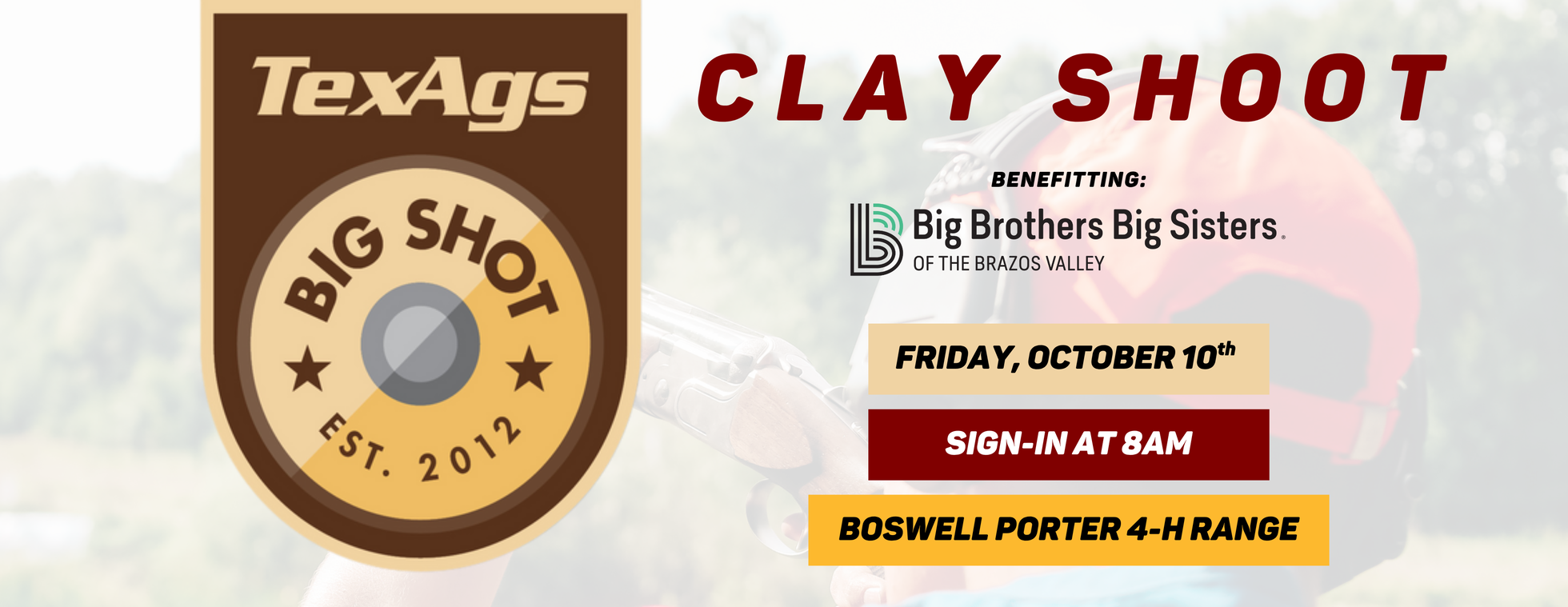 TexAgs Big Shot Clay Shoot 2025